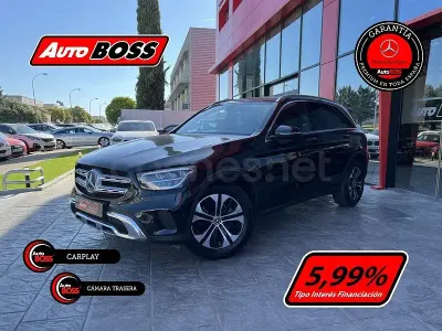 Usado Mercedes GLC200 163 CV (119 kW) 2022 Negro SUV