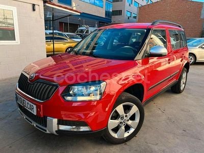 Rojo Usado 2017 Skoda Yeti Ambition SUV | 12.900 € (Precio justo)