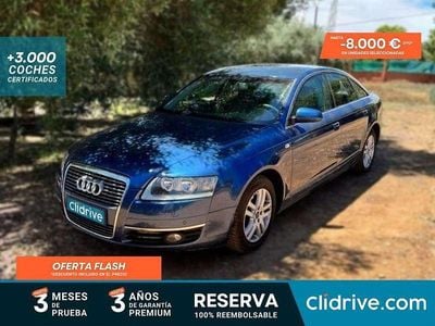 Usado Audi A6 Premium 140 CV (102 kW) 2004 Azul Berlina