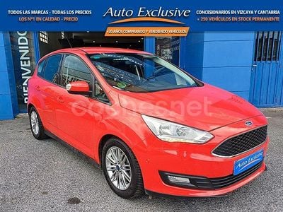Rojo Usado 2015 Ford C-MAX Trend Monovolumen | 8890 € (Buen precio)