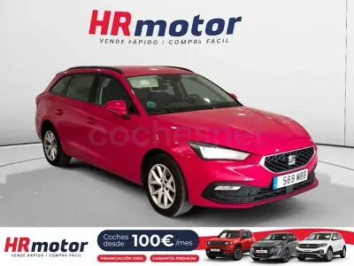 Usado Seat Leon Reference 115 CV (84 kW) 2022 Rojo Familiar