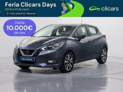 Usado Nissan Micra Visia+ 71 CV (52 kW) 2019 Gris Utilitario