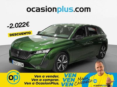 Usado Peugeot 308 Allure 130 CV (95 kW) 2022 Verde
