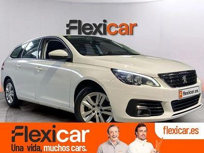 Usado Peugeot 308 SW Active 130 CV (95 kW) 2020 Blanco Familiar