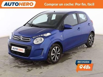 Usado Citroën C1 72 CV (52 kW) 2019 Azul Utilitario