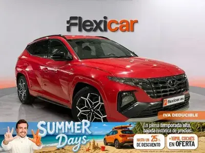 Usado Hyundai Tucson N Line 150 CV (110 kW) 2023 Rojo SUV