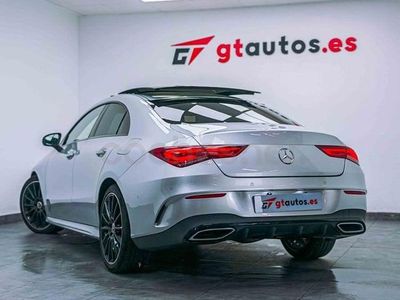 Usado Mercedes CLA200 AMG line 150 CV (110 kW) 2020 Gris / plata Berlina