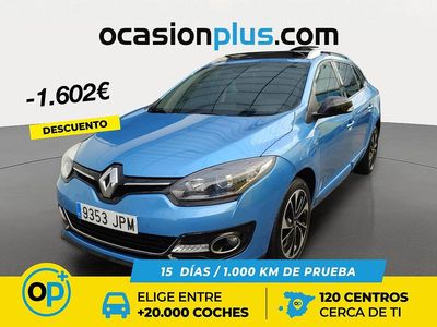 Usado Renault Mégane GrandTour Bose Edition 130 CV (95 kW) 2016 Azul Familiar