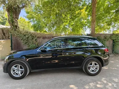 Usado Mercedes GLC220 194 CV (142 kW) 2022 Negro SUV