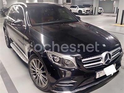 Usado Mercedes GLC250 AMG line 211 CV (155 kW) 2017 Negro SUV
