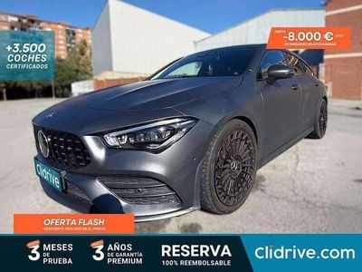 Occasion Mercedes CLA200 Shooting Brake 163 PK (119 kW) 2019 Grijs Stationwagen