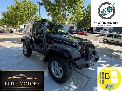 Usado Jeep Wrangler Rubicon 200 CV (147 kW) 2012 Negro SUV