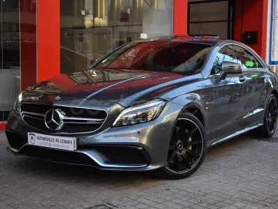 Usado Mercedes CLS63 AMG 557 CV (409 kW) 2016 Gris / plata Coupe