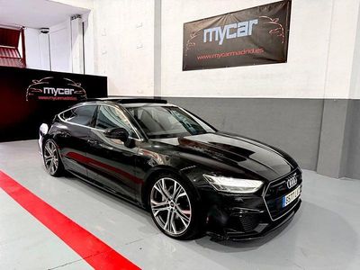 Usado Audi A7 S-Line 286 CV (210 kW) 2022 Negro Berlina