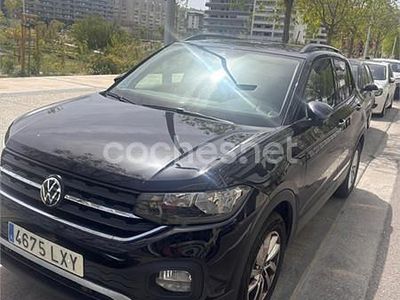 Usado VW T-Cross Advance 95 CV (69 kW) 2022 Negro SUV