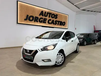 Usado Nissan Micra Acenta 90 CV (66 kW) 2019 Blanco Utilitario