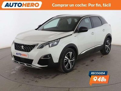 Usado Peugeot 3008 GT-line 131 CV (96 kW) 2020 Blanco SUV