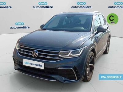 Gris Usado 2021 VW Tiguan R-line SUV | 28.081 € (Precio justo)