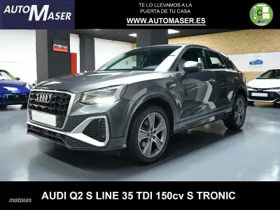 Usado Audi Q2 S-Line 150 CV (110 kW) 2022 Gris SUV