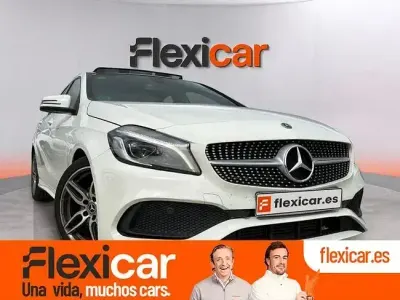 Usado Mercedes A200 AMG line 136 CV (100 kW) 2017 Gris Utilitario