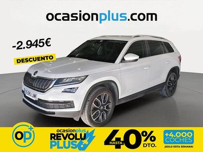Usado Skoda Kodiaq Style 150 CV (110 kW) 2021 Blanco SUV