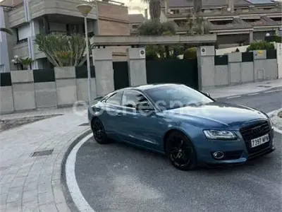 Usado Audi A5 190 CV (139 kW) 2008 Azul Coupe
