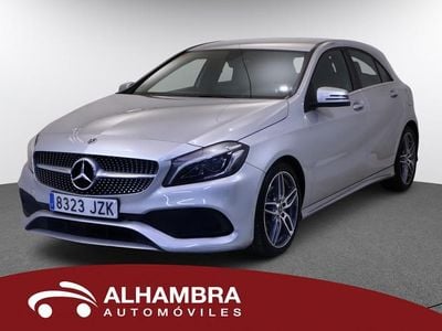 Usado Mercedes A200 AMG line 156 CV (114 kW) 2017 Gris