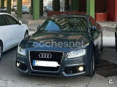 Usado Audi A5 S-Line 240 CV (176 kW) 2008 Gris / plata Coupe