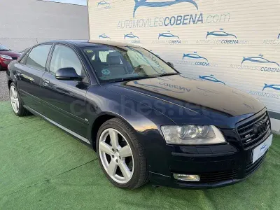 Usado Audi A8L 350 CV (257 kW) 2008 Azul Berlina