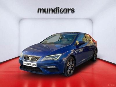Usado Seat Leon SC FR 150 CV (110 kW) 2018 Azul Utilitario