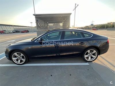 Usado Audi A5 Sportback S-Line 150 CV (110 kW) 2016 Azul Utilitario