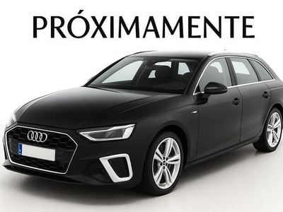 Usado Audi A4 S-Line 136 CV (100 kW) 2021 Negro Familiar