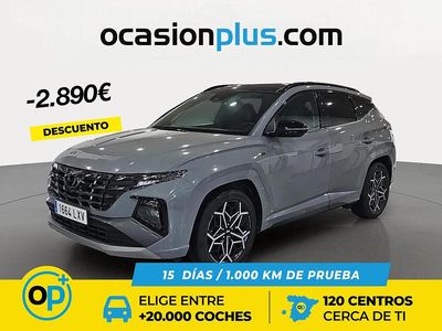 Gris Usado 2022 Hyundai Tucson N Line SUV | 31.800 €