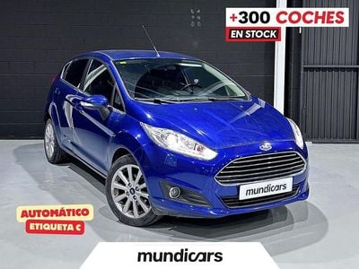 Azul Usado 2016 Ford Fiesta Titanium Utilitario | 10.190 € (Precio justo)