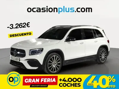 Usado Mercedes GLB200 150 CV (110 kW) 2023 Blanco SUV