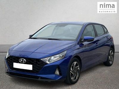Usado Hyundai i20 100 CV (73 kW) 2022 Azul Utilitario