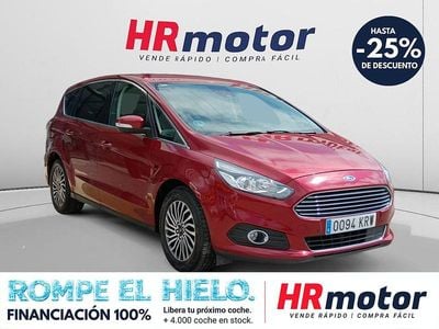 Usado Ford S-MAX Titanium 150 CV (110 kW) 2018 Rojo Monovolumen