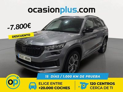 Usado Skoda Kodiaq SportLine 150 CV (110 kW) 2024 Gris SUV