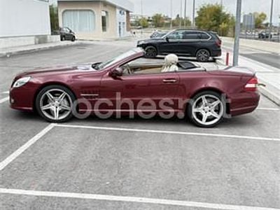 Granate Usado 2008 Mercedes SL350 Descapotable | 24.900 € (Un poco caro)