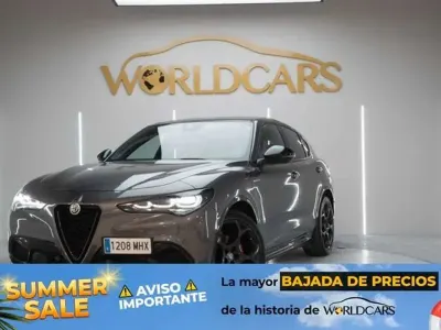 Usado Alfa Romeo Stelvio Veloce 211 CV (155 kW) 2023 Gris SUV