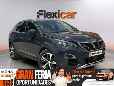 Usado Peugeot 3008 GT-line 130 CV (95 kW) 2020 Azul SUV