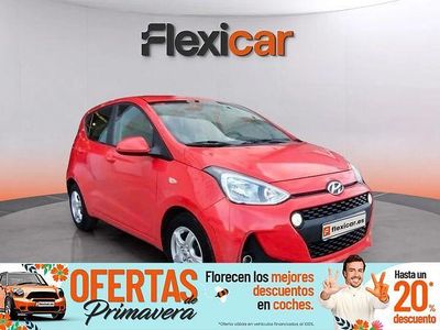 Usado Hyundai i10 66 CV (48 kW) 2019 Rojo Utilitario