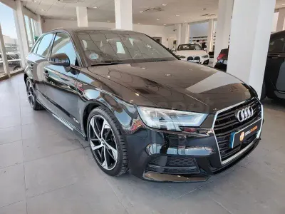 Usado Audi A3 S-Line 116 CV (85 kW) 2020 Negro Berlina