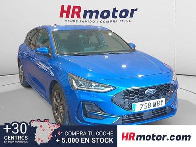 Azul Usado 2022 Ford Focus ST-Line Berlina | 17.590 € (Precio justo)