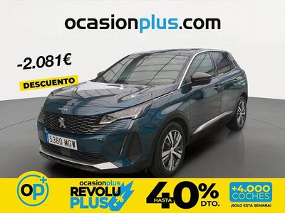 Usado Peugeot 3008 Allure 130 CV (95 kW) 2023 Azul SUV