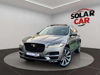 Usado Jaguar F-Pace Portfolio 300 CV (220 kW) 2020 Gris SUV