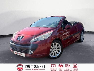 Usado Peugeot 207 CC Sport 110 CV (80 kW) 2008 Granate Descapotable