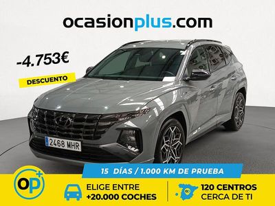 Gris / plata Usado 2023 Hyundai Tucson N Line SUV | 23.250 € (Precio justo)