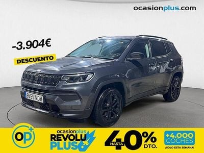 Usado Jeep Compass Night Eagle 130 CV (95 kW) 2023 Gris SUV
