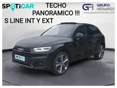 Usado Audi Q5 Advanced Plus 204 CV (150 kW) 2021 Negro SUV
